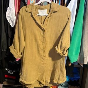 Acacia Kapaa Camel Romper size Medium